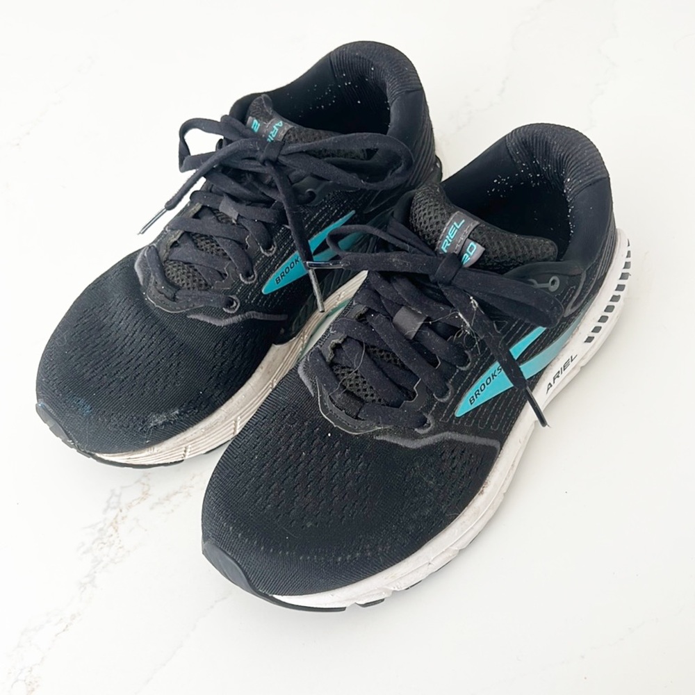 Brooks Ariel 20 Women's Shoes - Black/Ebony/Blue